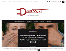 Tablet Screenshot of danzei.de